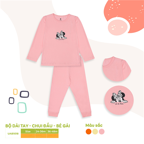 Bán Bộ dài tay cho bé Uri&Finn UAB1018