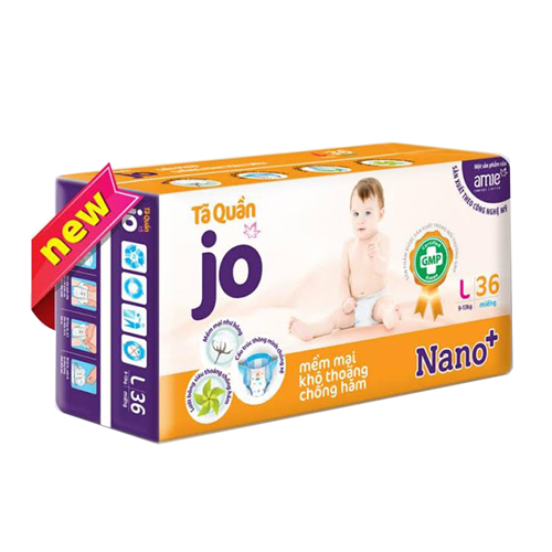 Bán Tã - Bỉm quần Jo L36 cho bé từ 9-13kg