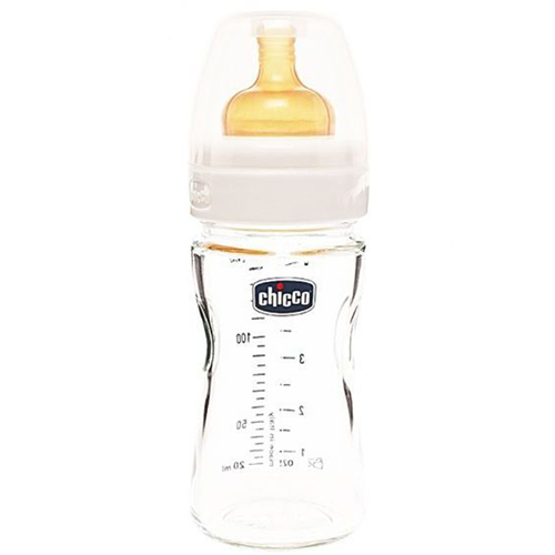 Bán Bình sữa Chicco 150ml (thủy tinh tự nhiên)