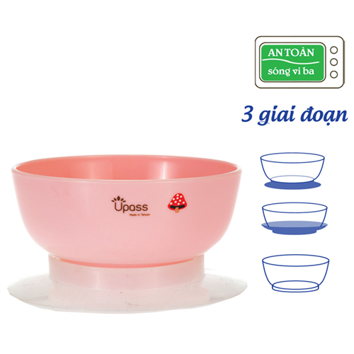 Bán Bát ăn dặm chống đổ 3 giai đoạn Upass cỡ nhỏ