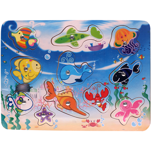 Bán Đồ chơi gỗ toptoys - Bảng câu sinh vật biển