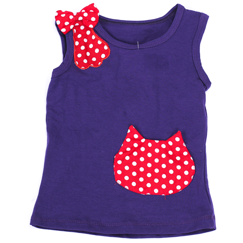 Bán Áo ba lỗ điệu đà cho bé gái size S6