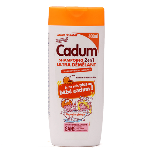 Bán Dầu gội trẻ em Cadum hương mơ (400ml)