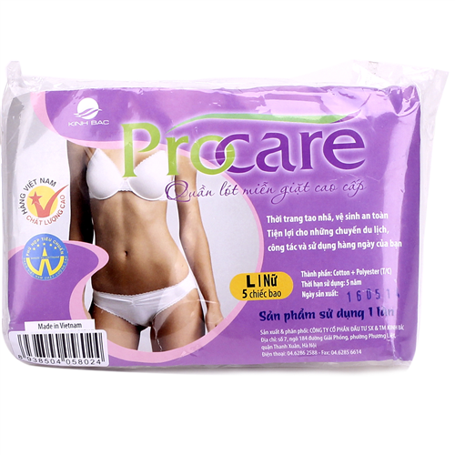 Bán Quần lót cotton Procare