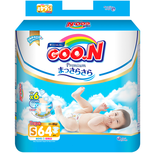 Bán Tã bỉm dán GooN Premium S64