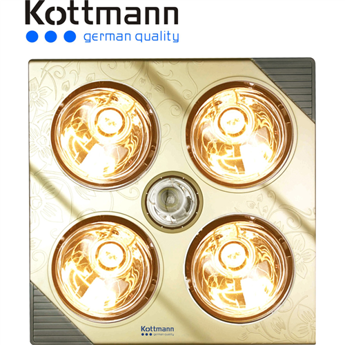 Bán Đèn sưởi Kottmann 4 bóng K4B-G