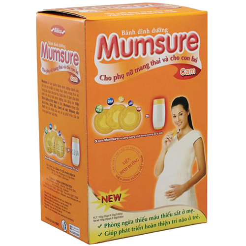 Bán Bánh bà bầu Mumsure cam 165g