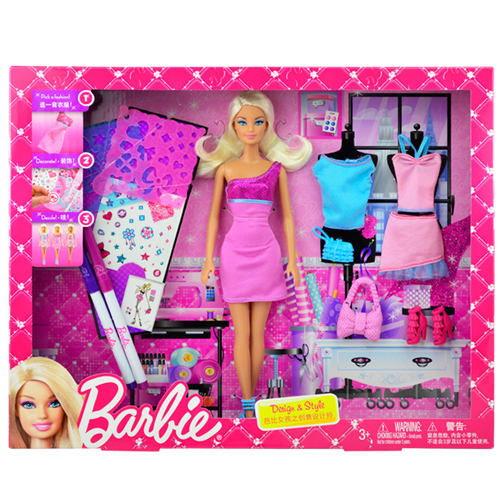 Bán Vui thiết kế cùng búp bê Barbie BCF81