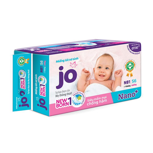 Bán Miếng lót sơ sinh Jo Newborn NB1 (56M)