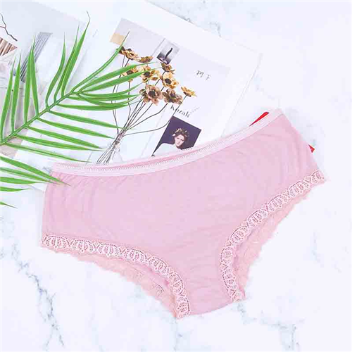 Bán Quần lót bầu viền ren Emum (hồng ruốc)