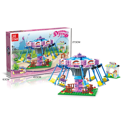 Bán Đồ chơi xếp hình Jie Star 20331 - Đu quay