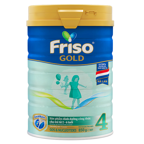 Bán Sữa Friso Gold số 4 - 850g (2-6 tuổi)