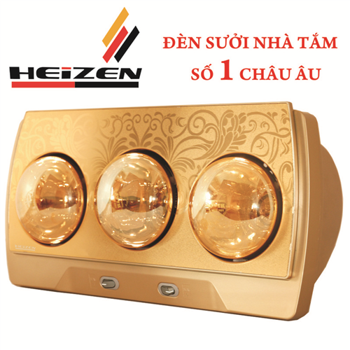 Bán Đèn sưởi phòng tắm Heizen 3 bóng HE-3B