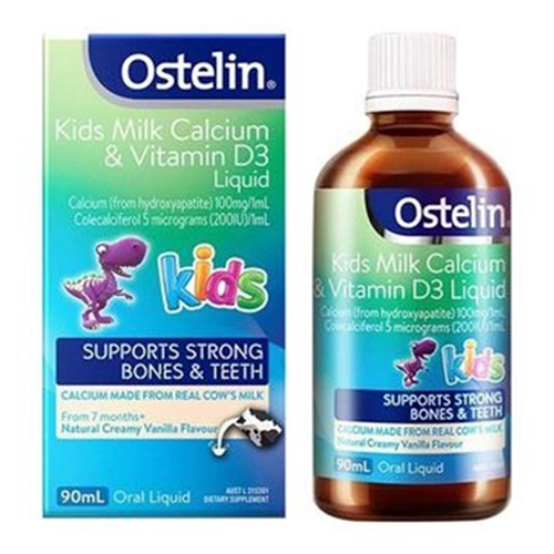 Bán Ostelin Kids Milk Canxi & Vitamin D3 Liquid (90ml)