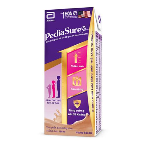 Bán Sữa PediaSure hương Sôcôla (180ml/hộp)