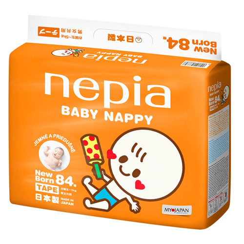 Bán Tã - Bỉm dán Nepia Newborn NB84 (dưới 5kg)
