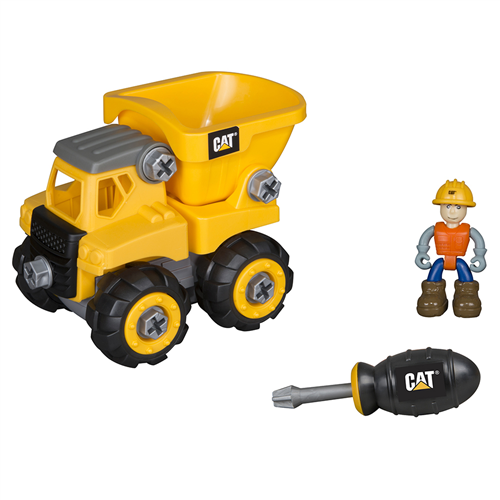 Bán Bộ đồ chơi lắp ráp CAT - Xe ben và công nhân CAT80901