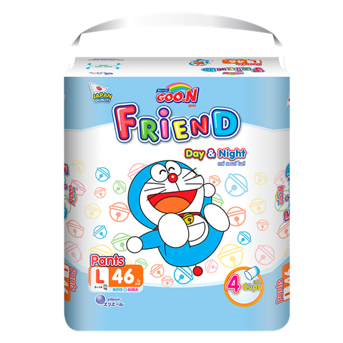 Bán Tã bỉm quần Goo.N Friend L46 (9-14kg)