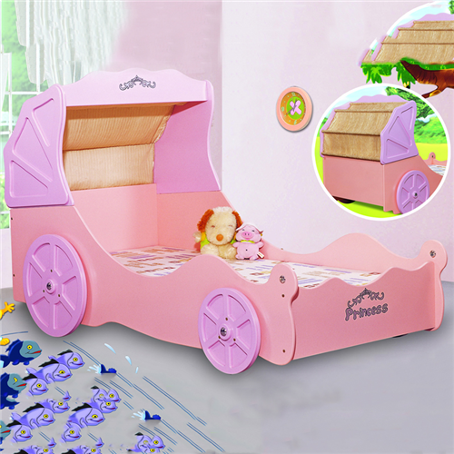 Bán Giường em bé mô hình ô tô K044P màu hồng