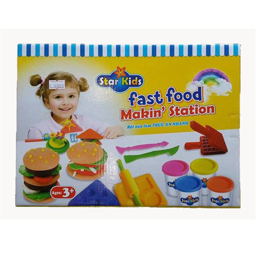 Bán Đất nặn Star Kids K001 - Bộ làm thức ăn nhanh