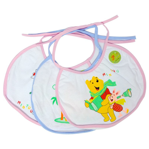 Bán Yếm sơ sinh Mintu buộc dây cotton