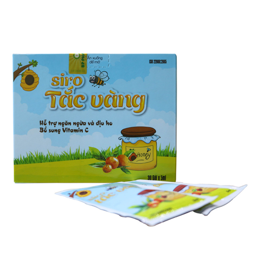 Bán Siro tắc vàng (30 gói/hộp)