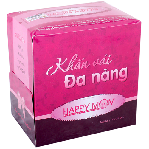 Bán Khăn vải đa năng Happy Mom