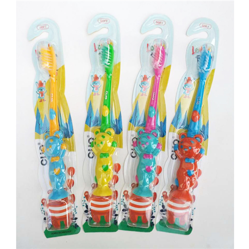 Bán Bàn chải đánh răng trẻ em Clio hình gấu (3+)