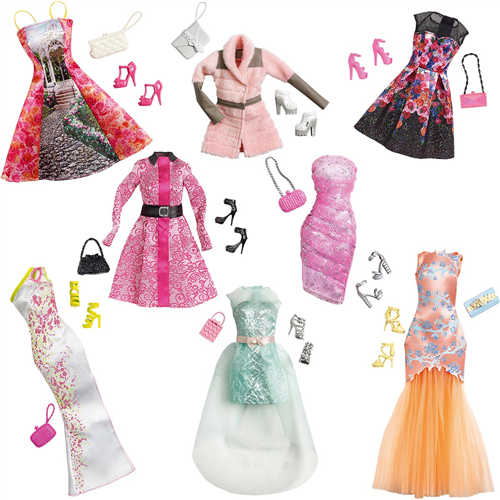 Bán Bộ trang phục và phụ kiện thời trang Barbie CFX92