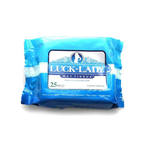 Bán Giấy ướt Luck Lady 25 tờ có mùi