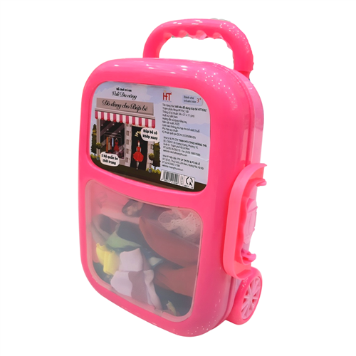Bán Đồ chơi Vali kéo đồ dùng búp bê HT7692
