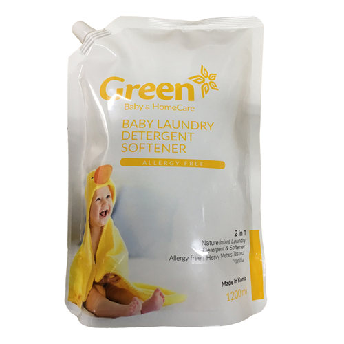Bán Nước giặt xả Green 2 trong 1 cho trẻ em (1.2L)