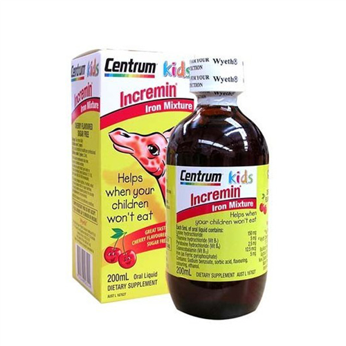 Bán Vitamin Centrum Kids Incremnin cho trẻ biếng ăn (200ml)