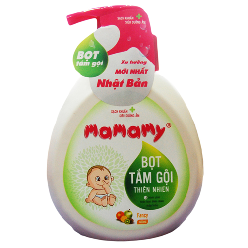 Bán Bọt tắm gội thiên nhiên Mamamy Fancy (400ml)