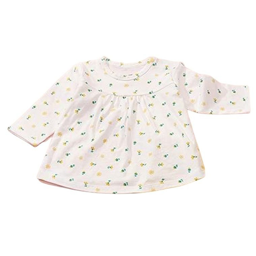 Bán Áo cài vai bé gái Lullaby NH95B (Trắng in)