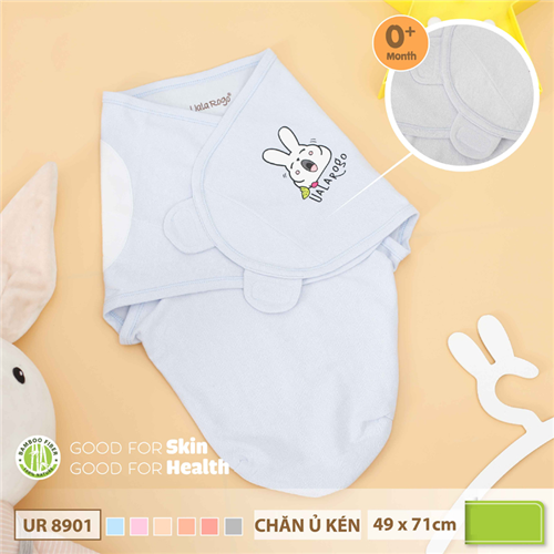 Bán Chăn ủ kén sợi tre Uala UR8901 (nhiều màu)