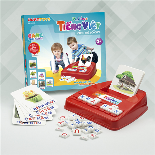 Bán Vui học Tiếng Việt cùng thẻ đồ chơi Duka DK81013