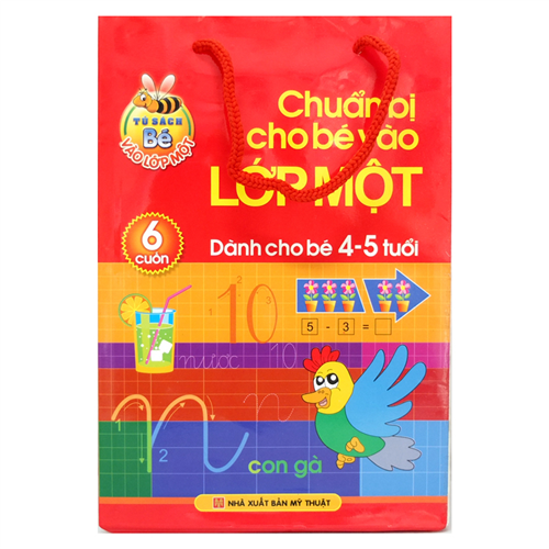 Bán Bộ sách túi chuẩn bị cho bé vào lớp 1 dành cho bé 4-5 tuổi