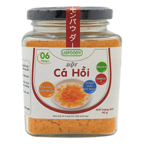 Bán Ruốc cá hồi cao cấp US Food 80g