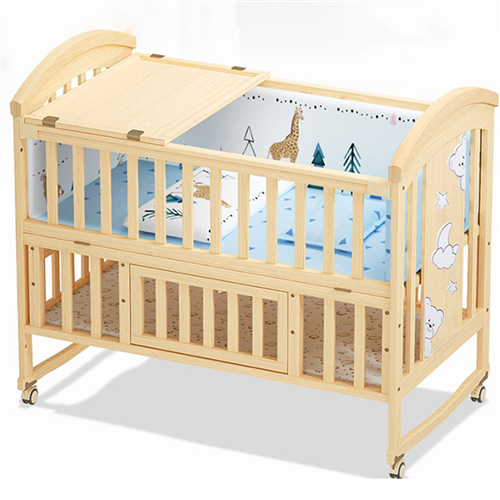 Bán Cũi gỗ trẻ em WBB707 màu gỗ