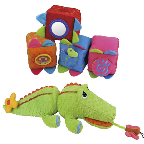 Bán Đồ chơi Cá sấu CrocoBloco màu xanh KA10568-PG