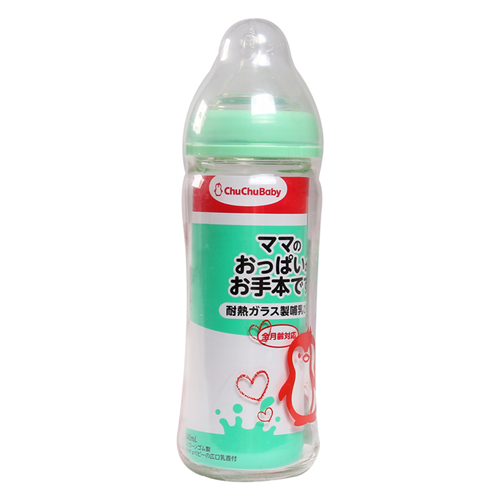 Bán Bình sữa thủy tinh Chuchu 240ml (cổ rộng)