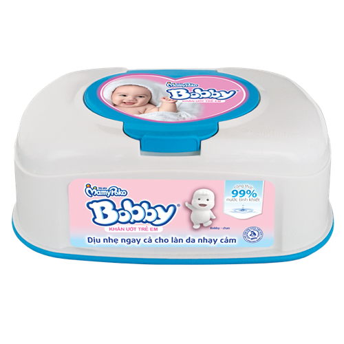 Bán Giấy ướt Bobby - hộp nhựa