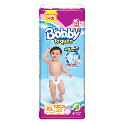Bán Tã - bỉm quần Bobby XL32 (12-17kg)