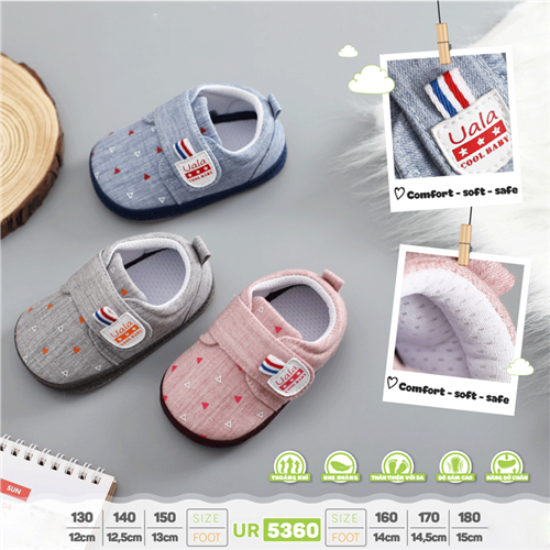 Bán Giày tập đi cool baby Uala UR5360