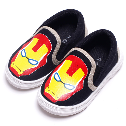 Bán Giày lười trẻ em in hình siêu nhân (1-5T)