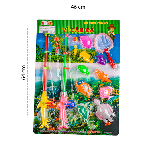 Bán Đồ chơi câu cá 2 cần HT7651 (vỉ)