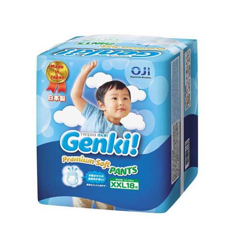 Bán Tã - Bỉm quần Genki XXL18 (13-25kg)