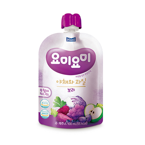 Bán Nước ép rau củ quả hữu cơ Yummy Yummy tím 12M (100ml)