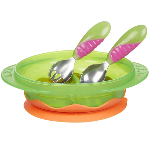 Bán Bộ đồ ăn chống đổ Munchkin Suction Bowl Dining Set